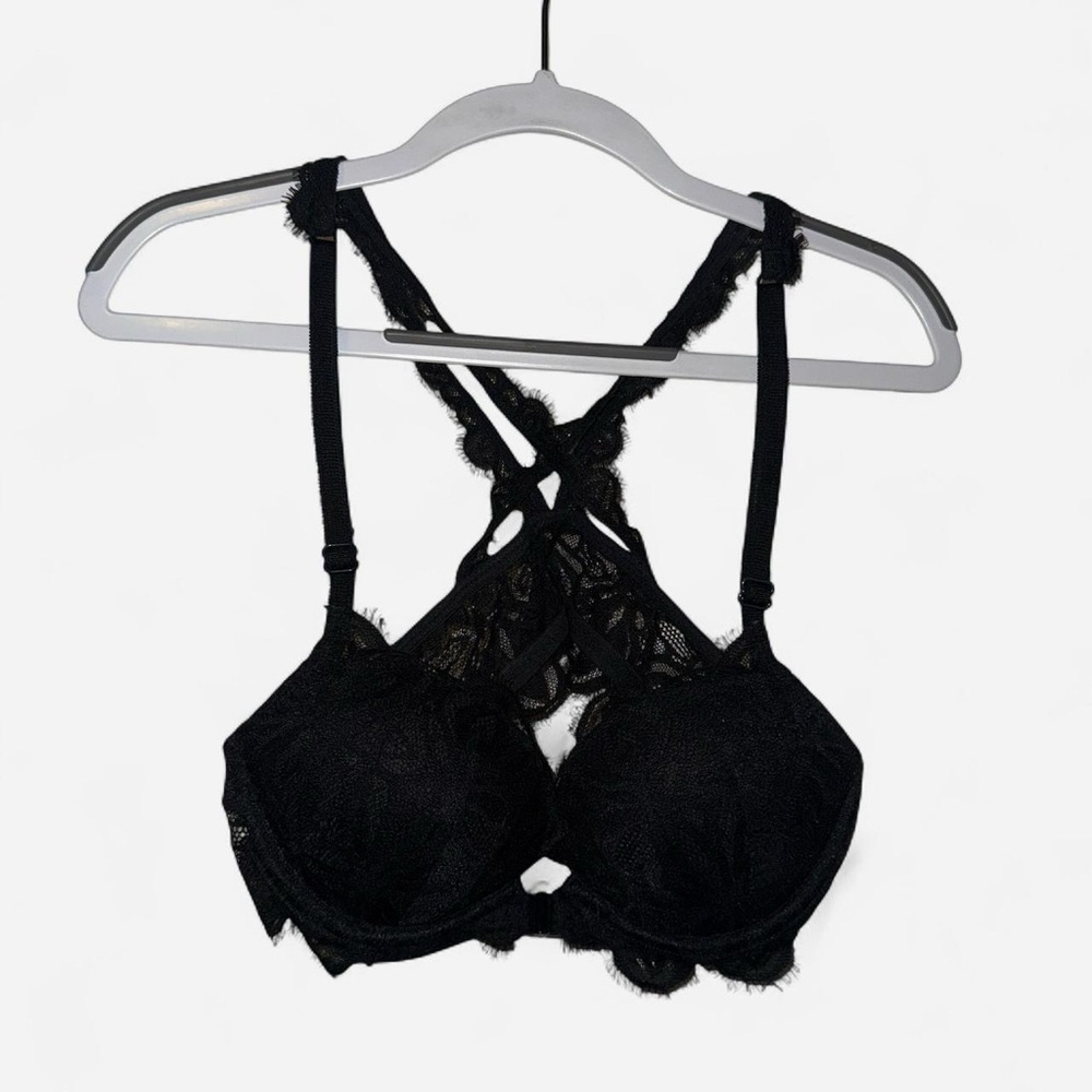 Elegant Victoria’s Secret Black Lace Bra